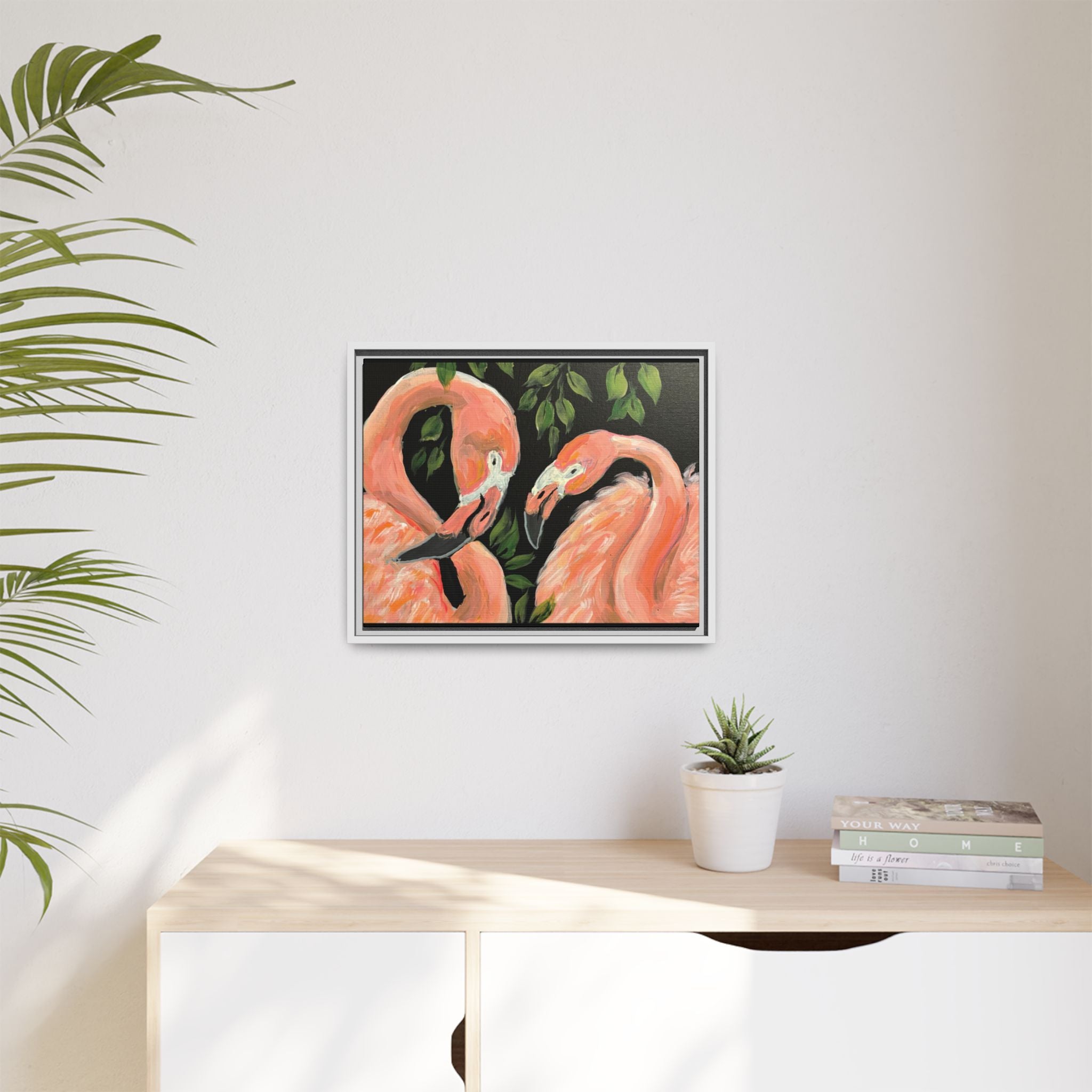 Matte Canvas, Framed (Multi-color)