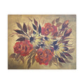 Vintage Look Floral Bouquet Canvas
