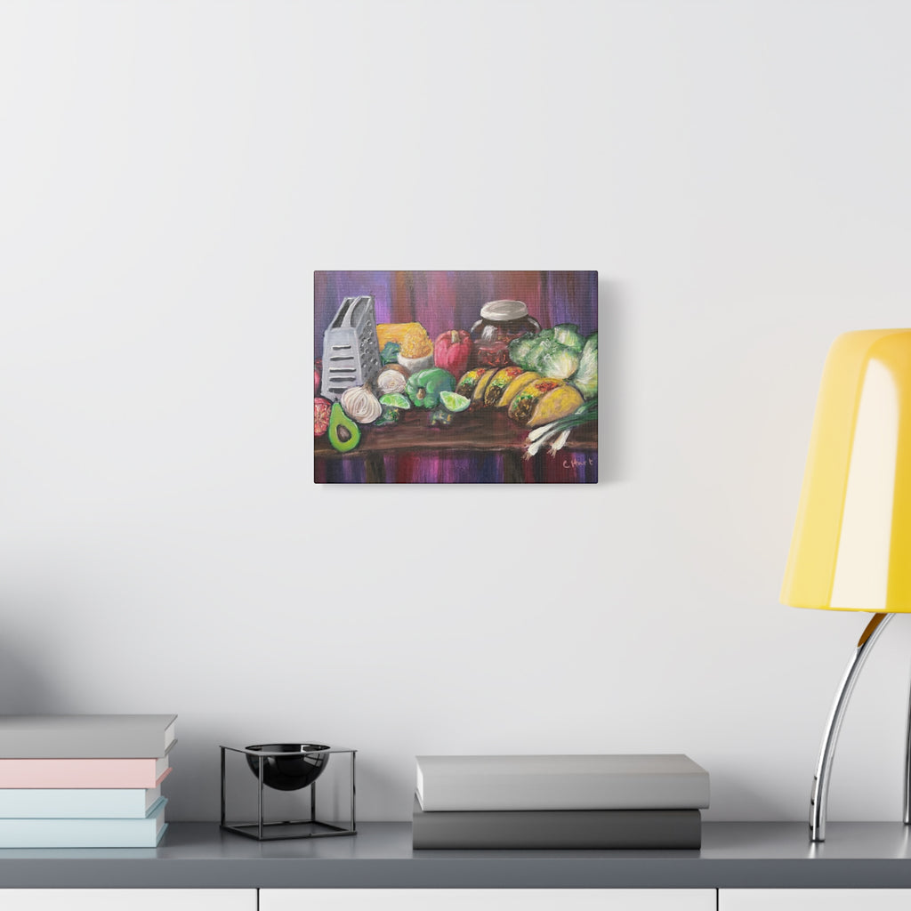Taco Tuesday - Matte Canvas, Stretched, 1.25"