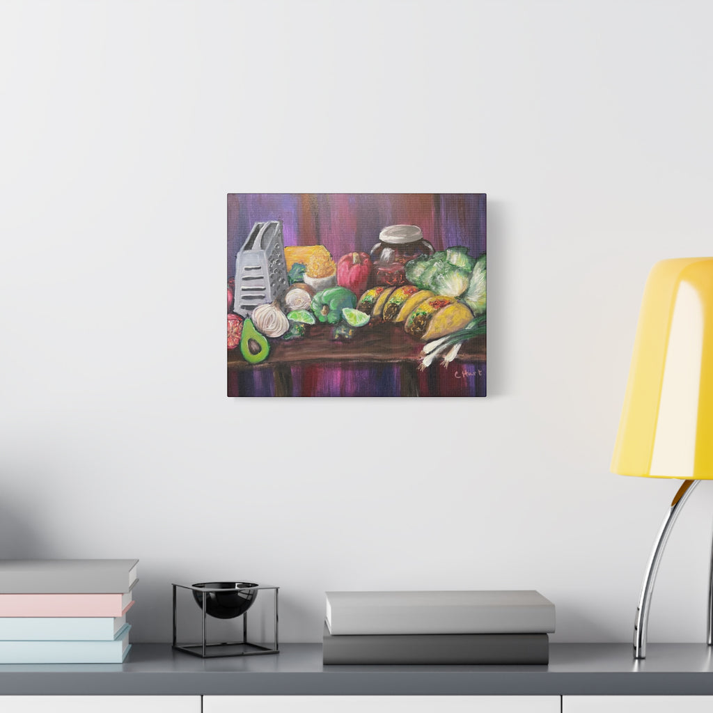 Taco Tuesday - Matte Canvas, Stretched, 1.25"