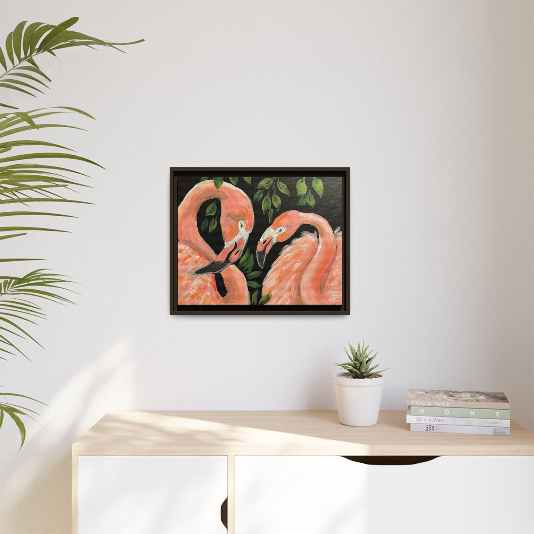 Matte Canvas, Framed (Multi-color)