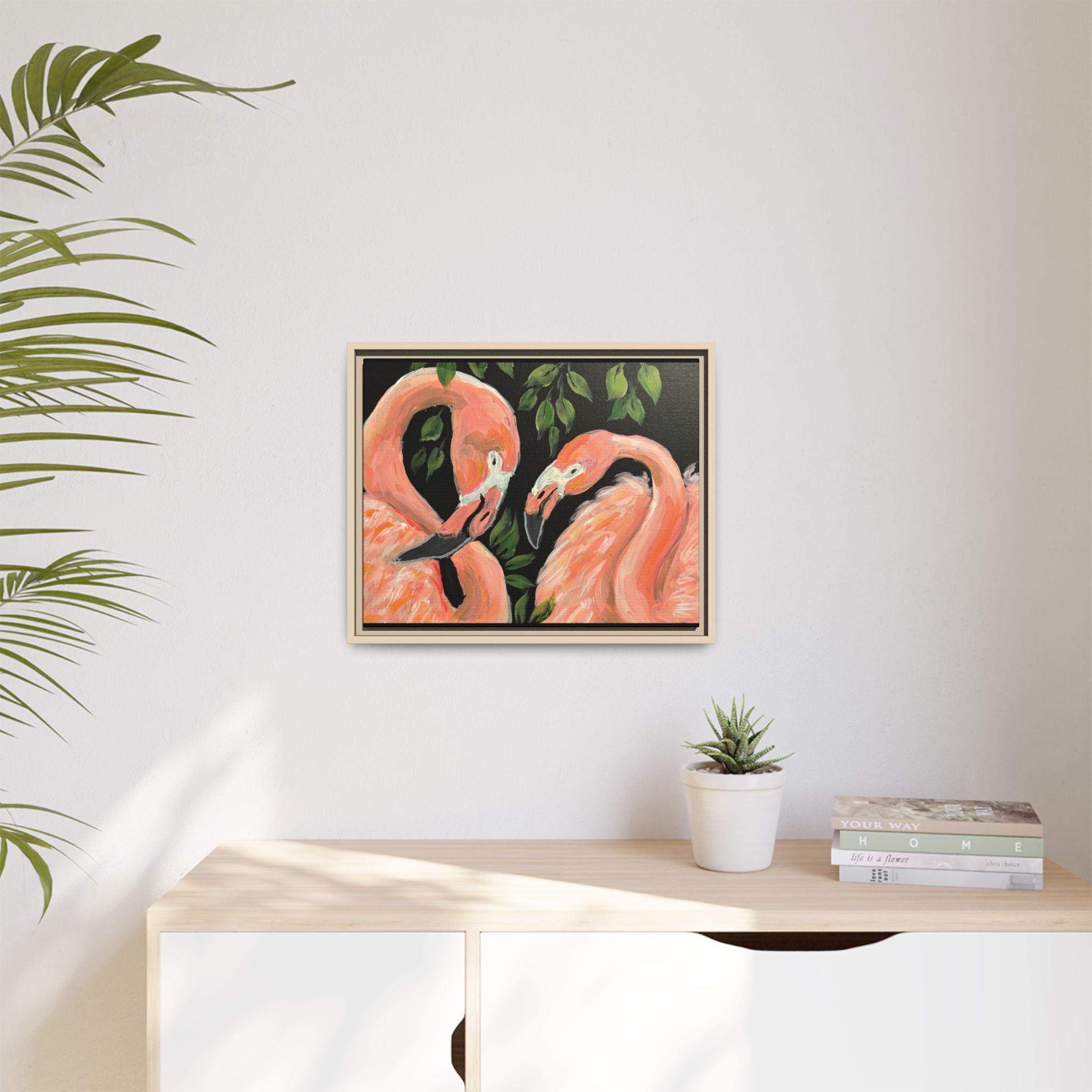 Matte Canvas, Framed (Multi-color)